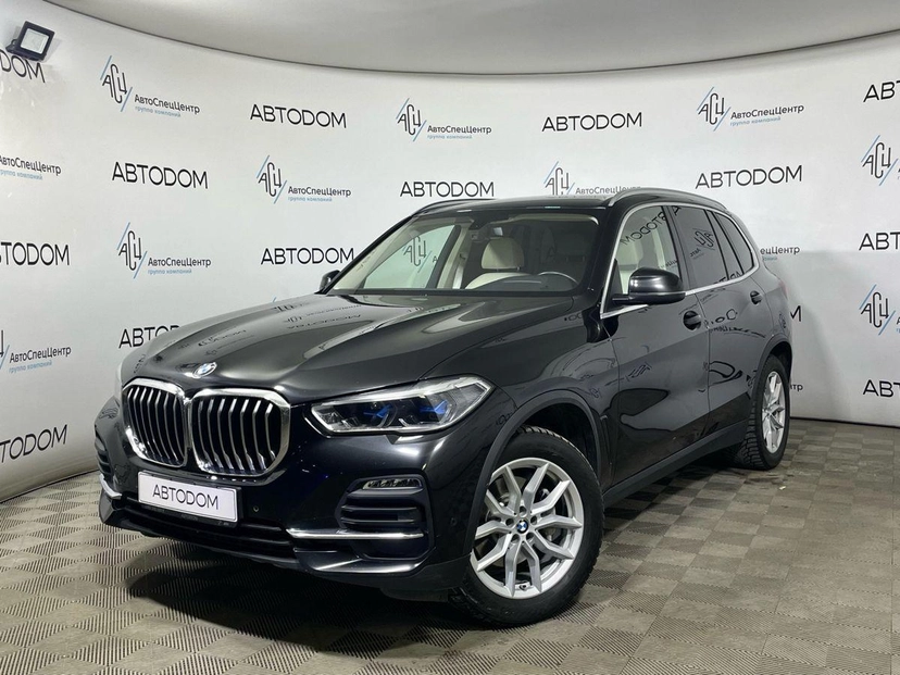 Автомобиль BMW X5 IV поколение (G05) 3.0d AT 4WD (249 л.с.) Base Чёрный 2020 с пробегом 108 526 км