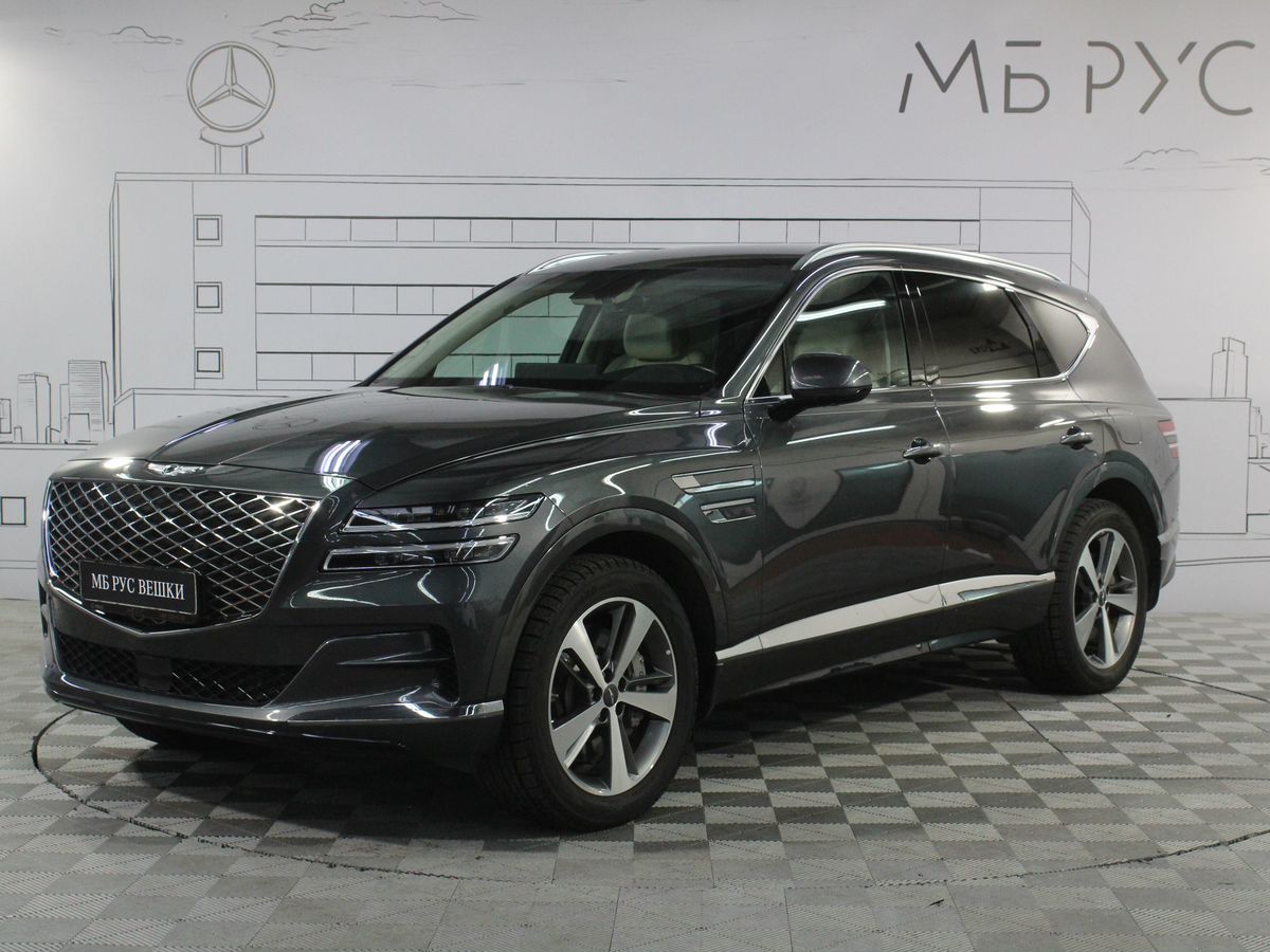 Автомобиль Genesis GV80 I поколение 2.5 AT 4WD (249 л.с.) Executive Зелёный 2022 с пробегом 48 054 км