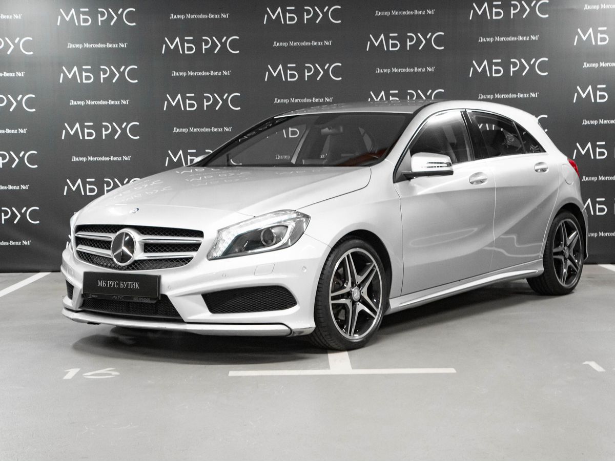 Mercedes-Benz A-Класс III поколение (W176) 180 1.6 AMT (122 л.с.) Base Серый 2013 с пробегом 74 419 км