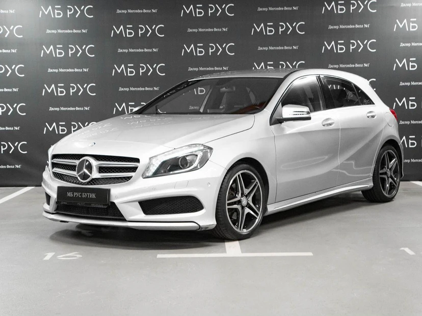 Mercedes-Benz A-Класс III поколение (W176) 180 1.6 AMT (122 л.с.) Base Серый 2013 с пробегом 74 419 км