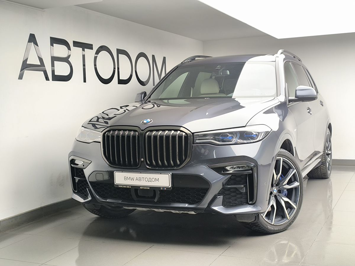 BMW X7 I поколение (G07) 3.0d AT 4WD (340 л.с.) M Sport Pro Серый 2021 с пробегом 88 700 км