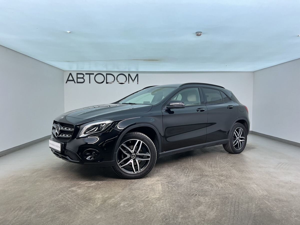 Mercedes-Benz GLA I (X156) [рестайлинг] 200 1.6 AMT (150 л.с.) Особая серия Чёрный 2019 с пробегом 79 948 км