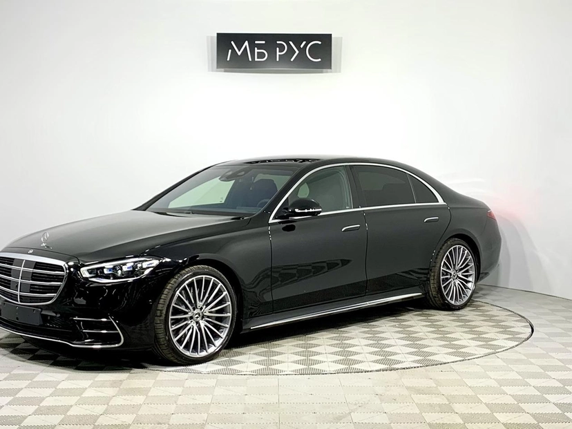 Автомобиль Mercedes-Benz S-Класс VII поколение (W223) 3.0 AT 4Matic (449 л.с.) Базовая Чёрный 2024