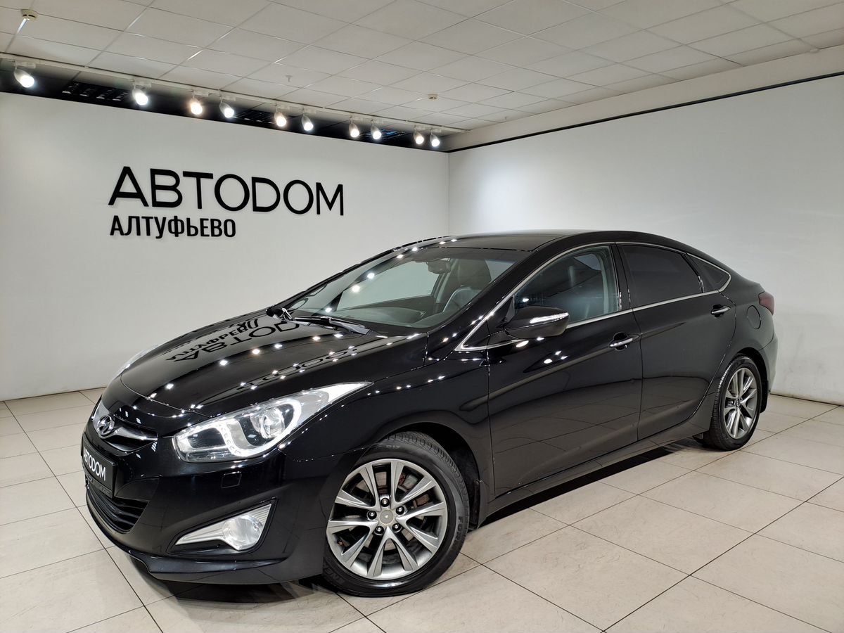 Hyundai i40 I поколение (VF) 2.0 AT (150 л.с.) Active Чёрный 2014 с пробегом 107 150 км