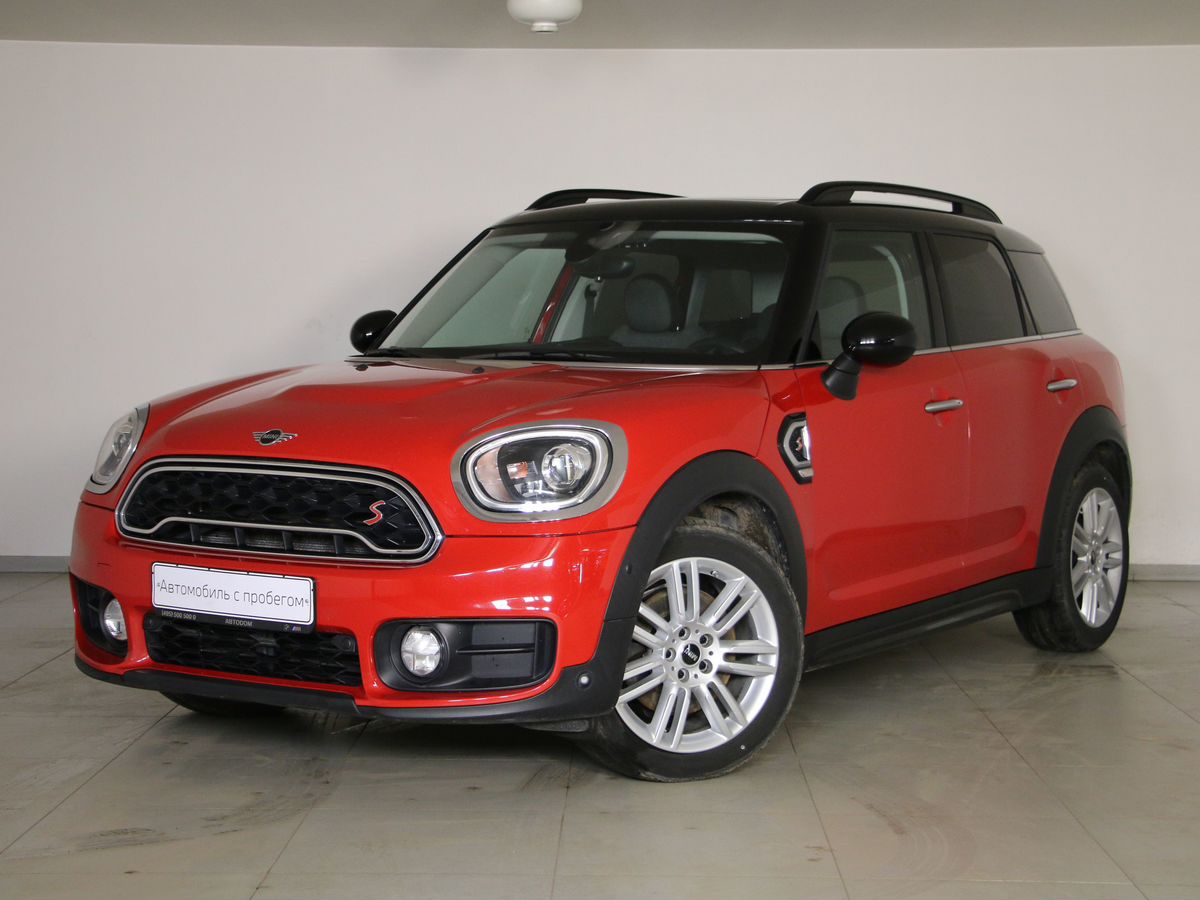 Автомобиль MINI Countryman II поколение (F60) Cooper SD 2.0d AT 4WD (190 л.с.) Cooper S Красный 2018 с пробегом 68380 км