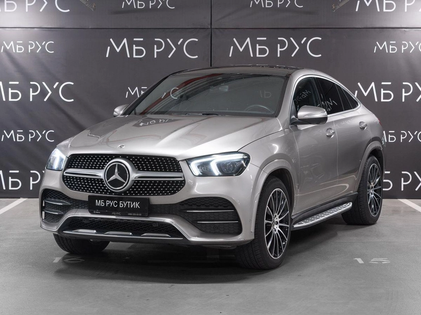 Автомобиль Mercedes-Benz GLE coupe II поколение (C167) 400 2.9d AT 4Matic (330 л.с.) Base Серебристый 2021 с пробегом 117 503 км