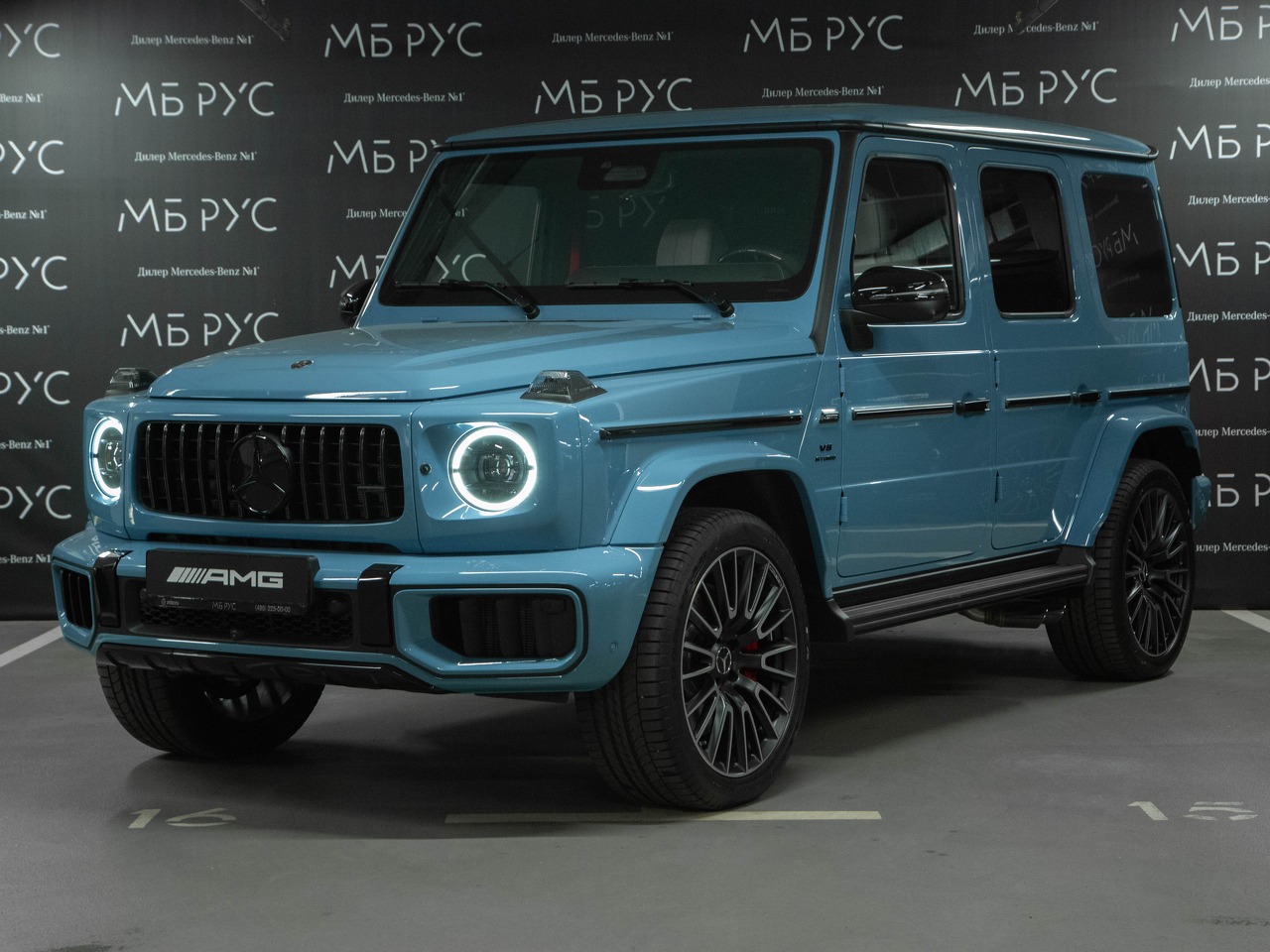 Mercedes-Benz G-Класс AMG II (W463) [рестайлинг] G 63 4.0 AT 4Matic (585 л.с.) AMG G 63 Синий 2026 