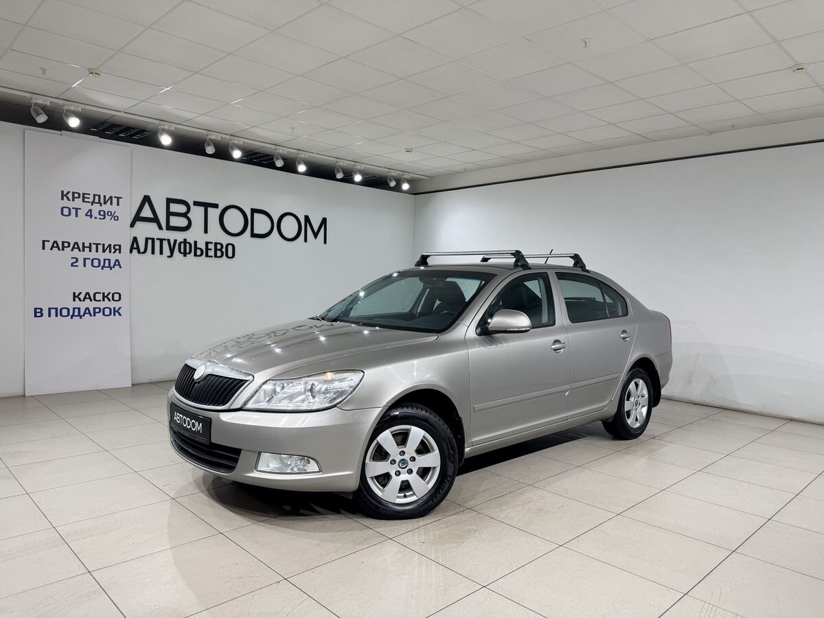 Skoda Octavia II (A5) [рестайлинг] 1.8 AMT (152 л.с.) Elegance Серый 2011 с пробегом 212 159 км