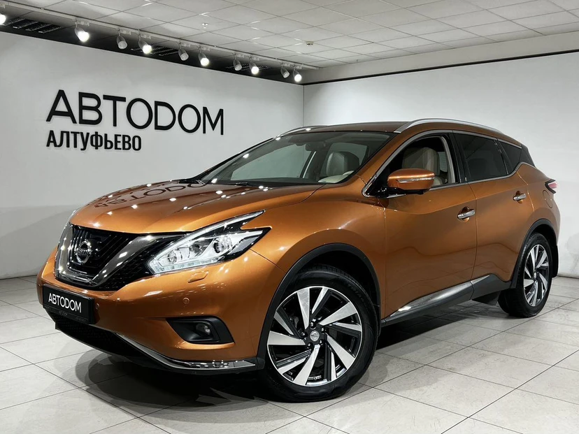 Nissan Murano III поколение (Z52) 3.5 CVT 4WD (249 л.с.) Top+ Оранжевый 2017 с пробегом 53 364 км