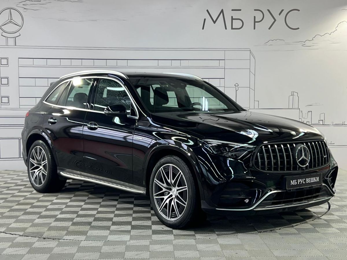 Автомобиль Mercedes-Benz GLC AMG II поколение (X254) 2.0 AT 4WD (421 л.с.) Base Чёрный 2024 с пробегом 5 500 км