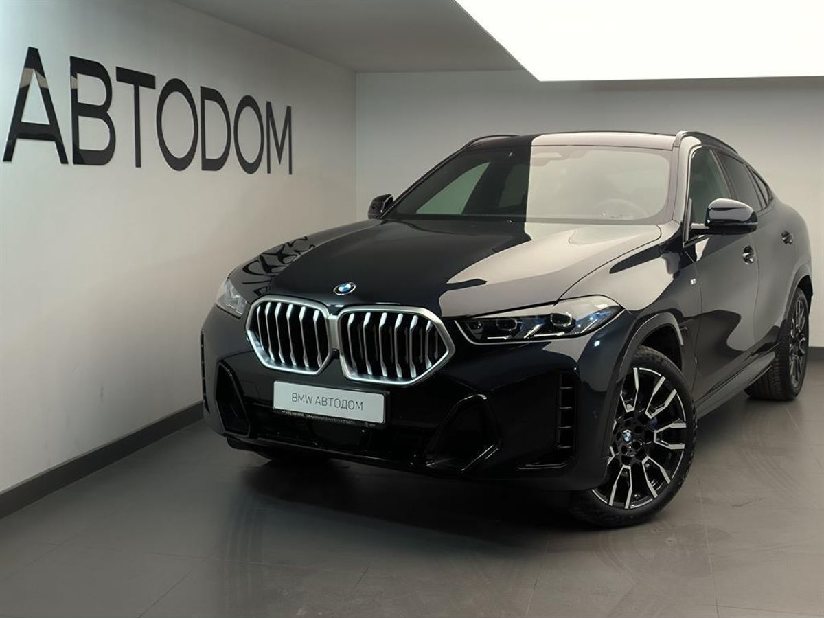 BMW X6 III (G06) [рестайлинг] 3.0 AT 4WD (381 л.с.) Base Синий 2025 