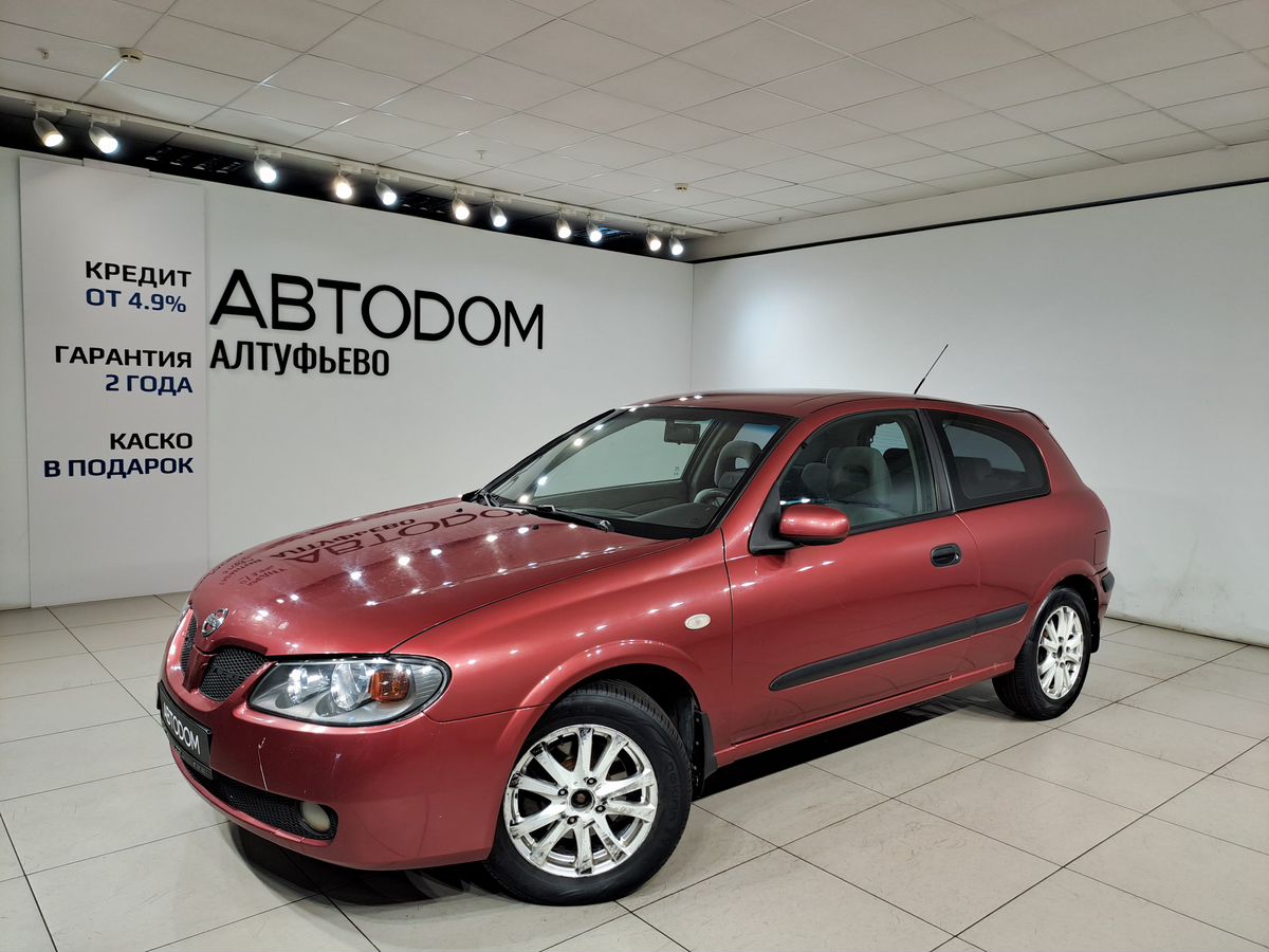 Nissan Almera II поколение (N16) 1.8 AT (114 л.с.) Base Красный 2001 с пробегом 279 464 км