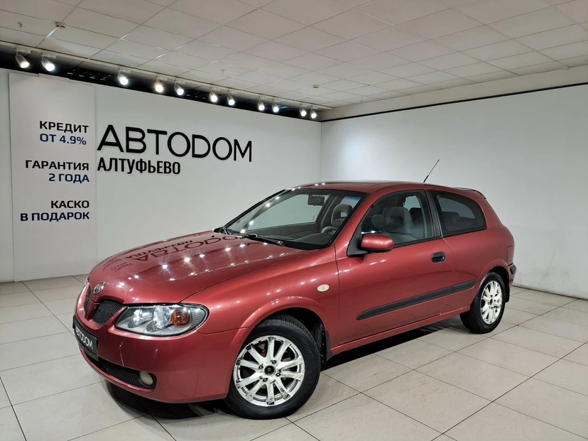 Nissan Almera II поколение (N16) 1.8 AT (114 л.с.) Base Красный 2001 с пробегом 279 464 км
