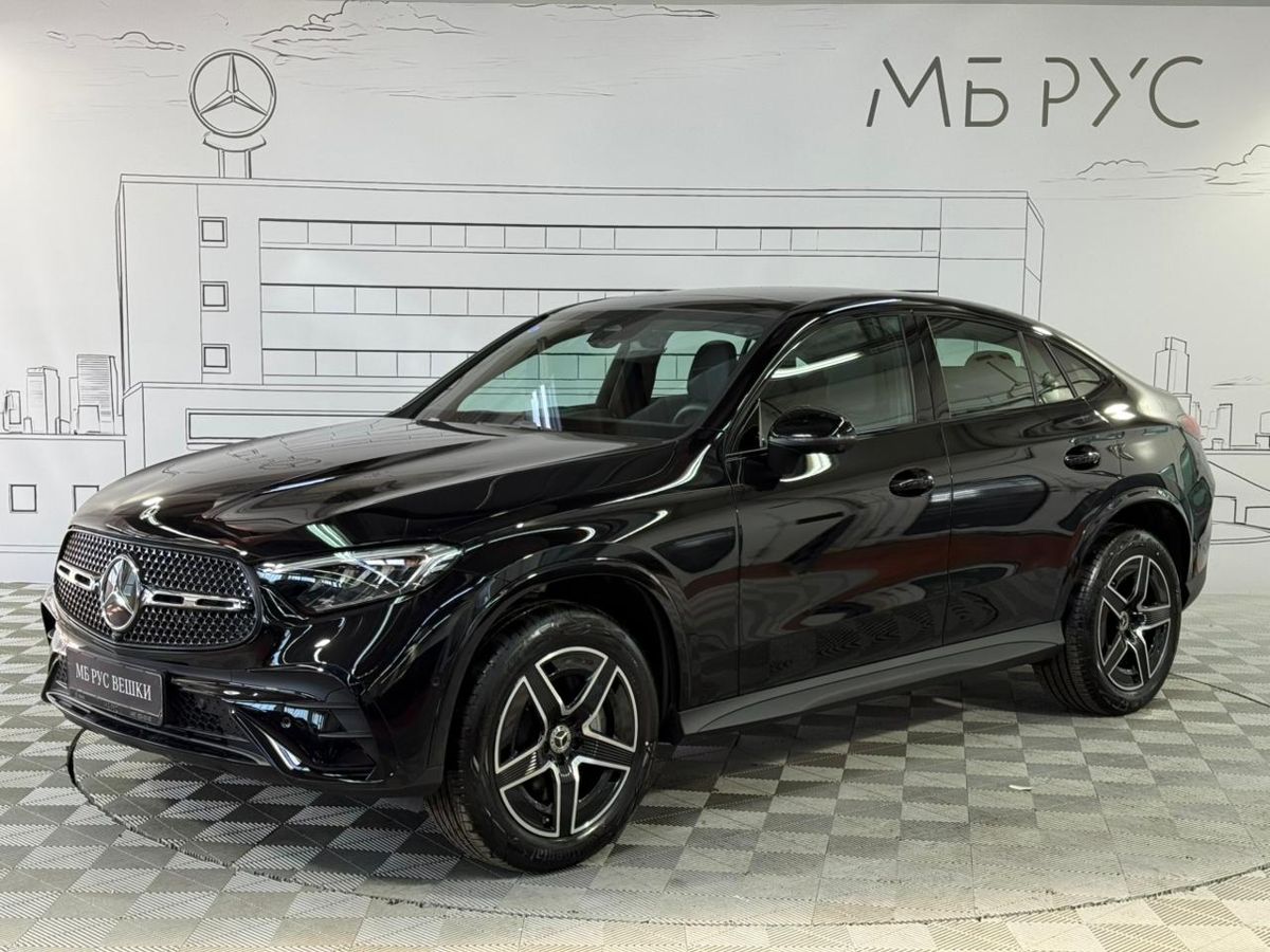 Автомобиль Mercedes-Benz GLC coupe II поколение (C254) 2.0 AT 4Matic (204 л.с.) Base Чёрный 2025 с пробегом 44 км