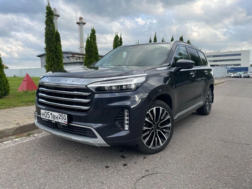 EXEED VX I поколение 2.0 AMT 4WD (249 л.с.) President Серый 2022 с пробегом 56 481 км
