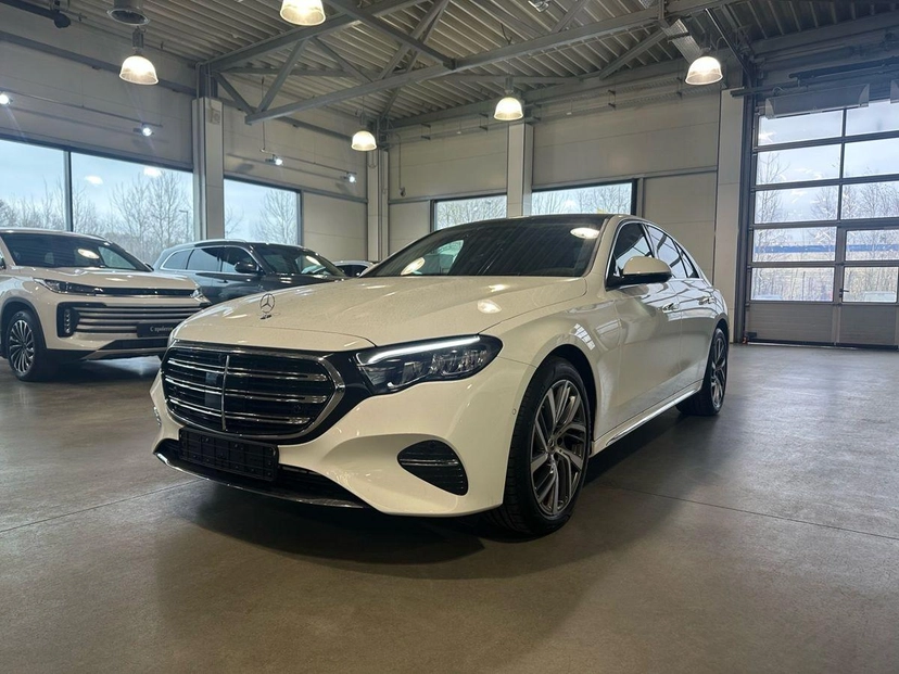 Автомобиль Mercedes-Benz E-Класс VI поколение (W214/S214) 2.0d AT 4Matic (197 л.с.) Base Белый 2024 с пробегом 4 279 км