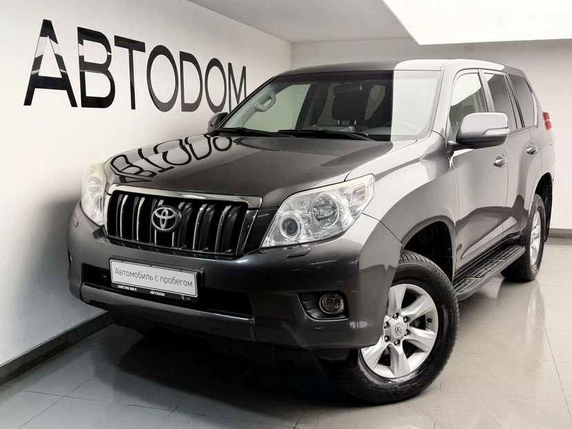 Toyota Land Cruiser Prado IV поколение (J150) 2.7 AT 4WD (163 л.с.) Стандарт Серый 2012 с пробегом 136 163 км