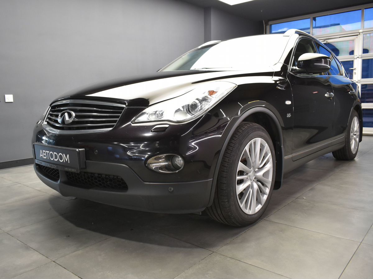 Infiniti QX50 I поколение (J50) 2.5 AT 4WD (222 л.с.) Elite Чёрный 2013 с пробегом 145 300 км