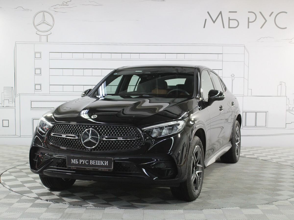 Автомобиль Mercedes-Benz GLC coupe II поколение (C254) 2.0 AT 4Matic (204 л.с.) Base Чёрный 2025 с пробегом 10 км