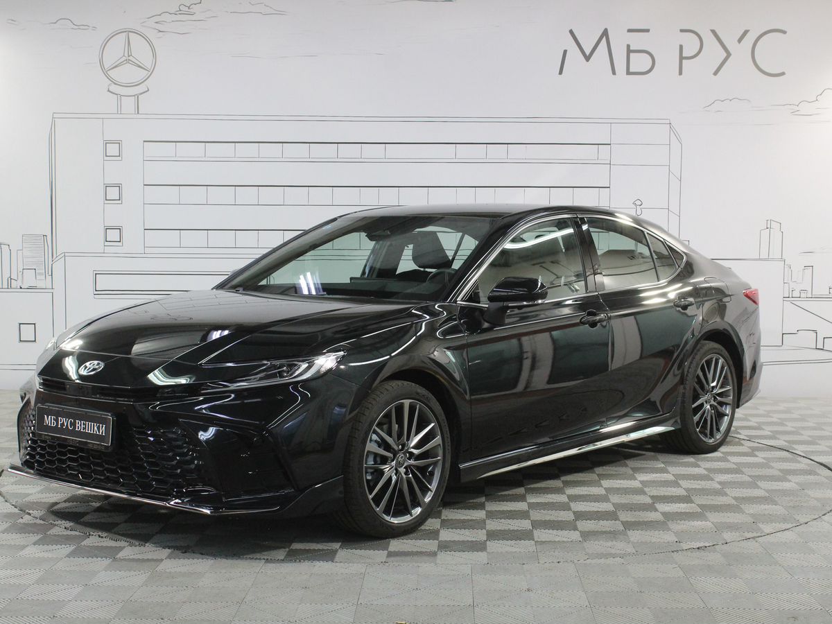 Toyota Camry IX поколение (XV80) 2.0hyb CVT (197 л.с.) Sport PLUS Чёрный 2026 с пробегом 50 км