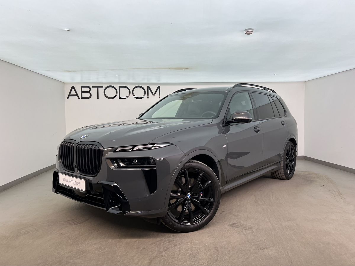 BMW X7 I (G07) [рестайлинг] 3.0d AT 4WD (340 л.с.) M Sport Серый 2025 с пробегом 4 257 км