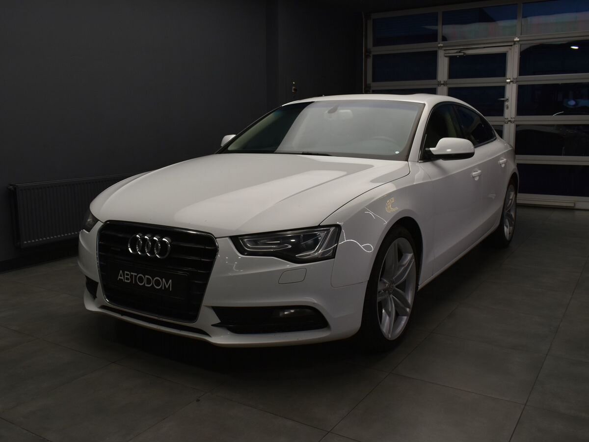 Audi A5 I (8T) [рестайлинг] 2.0 AMT 4WD (211 л.с.) Base Белый 2012 с пробегом 92 000 км