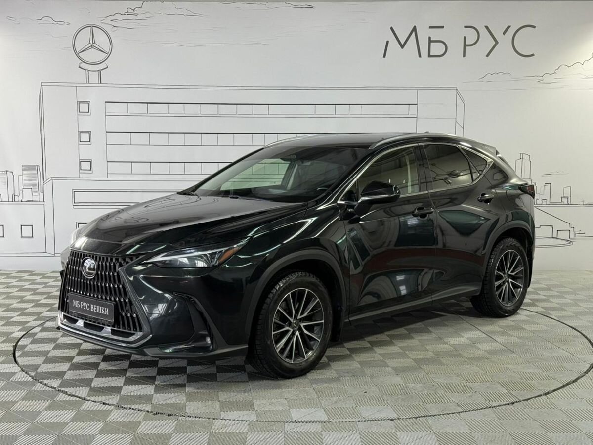Автомобиль Lexus NX II поколение 2.5 AT 4WD (200 л.с.) Executive Чёрный 2021 с пробегом 69 000 км