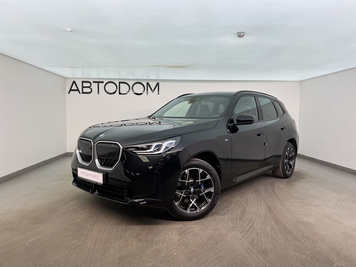 BMW X3 IV поколение (G45/G48) 2.0 AT 4WD (190 л.с.) Base Чёрный 2025 с пробегом 5 730 км