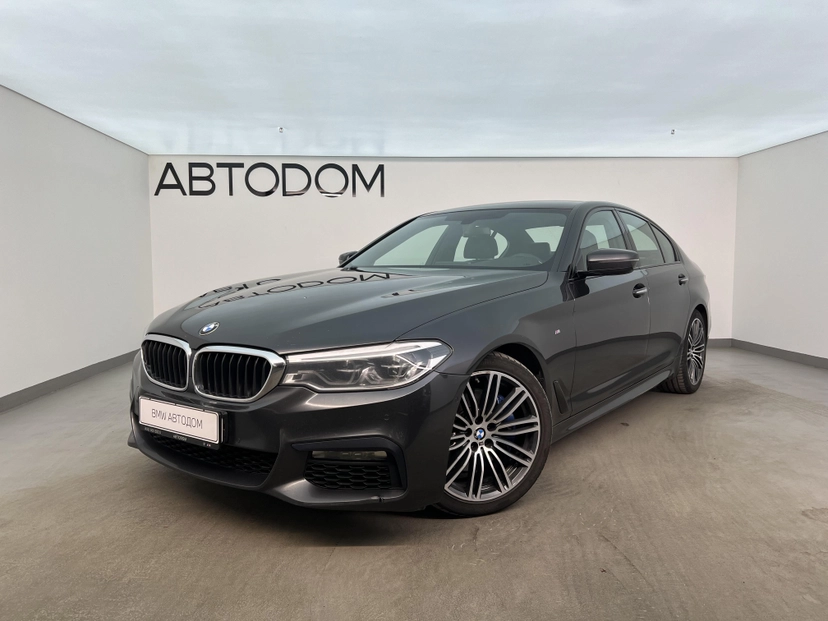 Автомобиль BMW 5 серии VII поколение (G30/G31) 520 2.0d AT 4WD (190 л.с.) M Sport Серый 2017 с пробегом 244 538 км