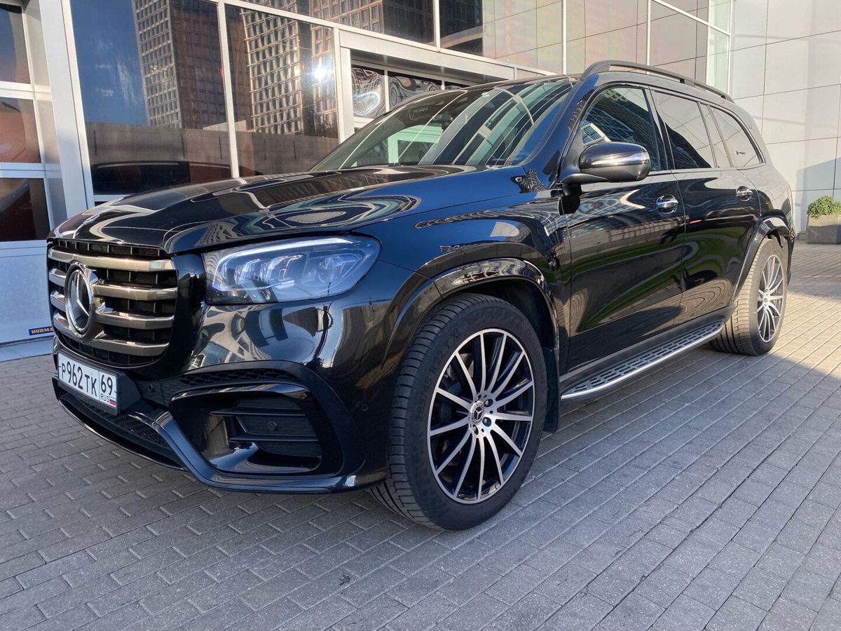 Mercedes-Benz GLS II (X167) [рестайлинг] 450 3.0d AT 4Matic (367 л.с.) Base Чёрный 2023 с пробегом 87 015 км