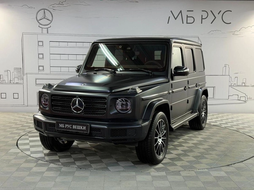 Автомобиль Mercedes-Benz G-Класс III поколение (W463) 350 2.9d AT 4Matic (249 л.с.) Base Чёрный 2020 с пробегом 23 500 км
