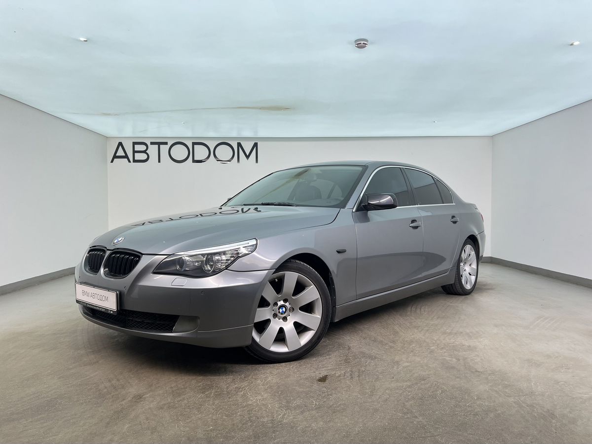 BMW 5 серии V (E60/E61) [рестайлинг] 2.0 AT (156 л.с.) 520 Серый 2008 с пробегом 225 531 км