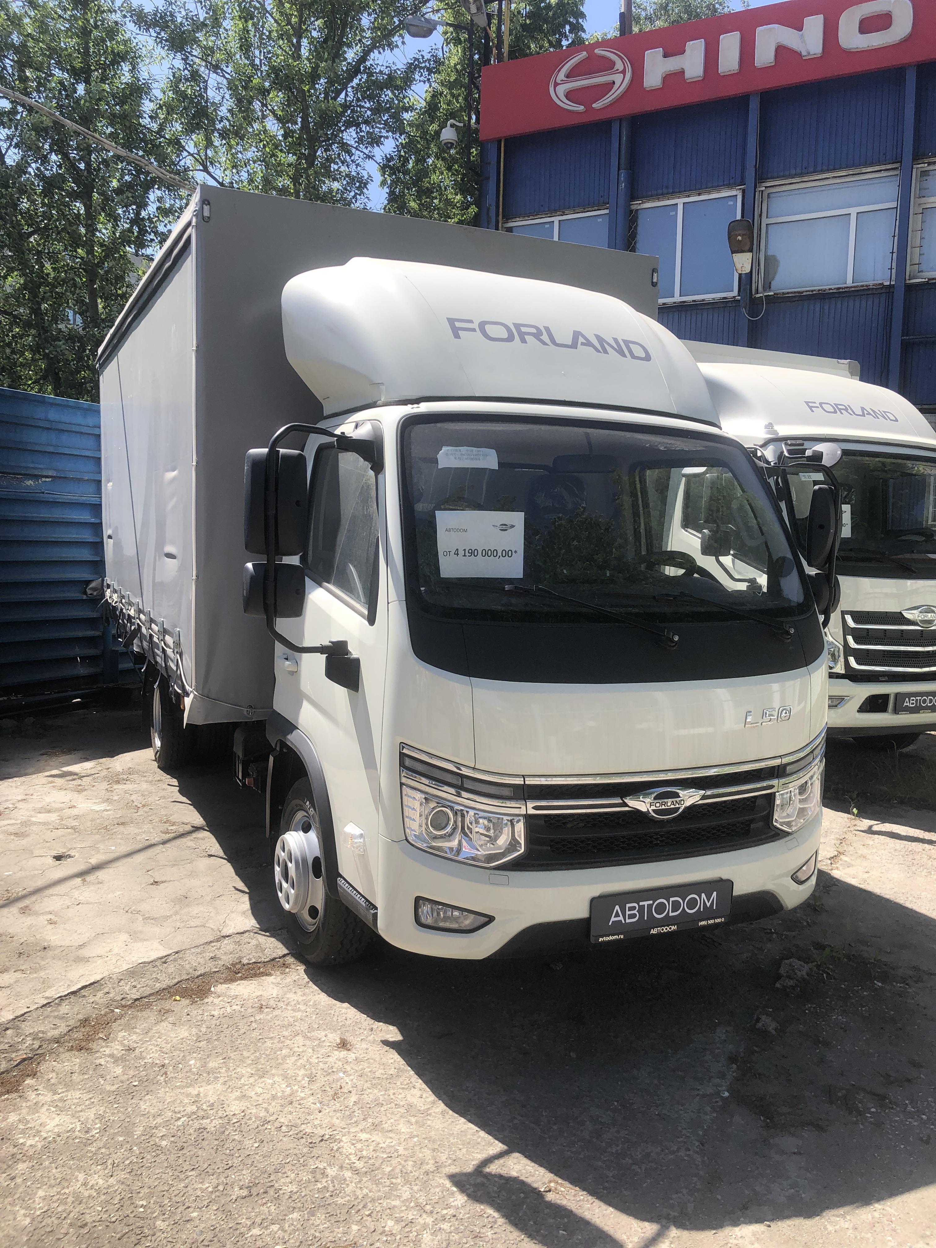 Коммерческий транспорт Forland 3 I поколение 2.5d MT L2 (157 л.с.) Base Белый 2024 