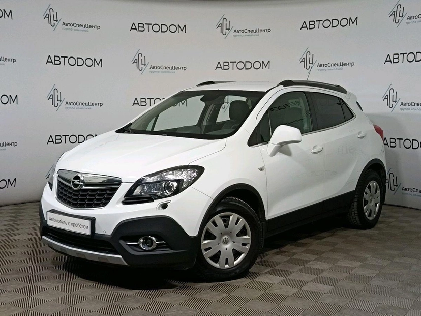 Автомобиль Opel Mokka I поколение 1.4 AT (140 л.с.) Cosmo Белый 2014 с пробегом 154 142 км