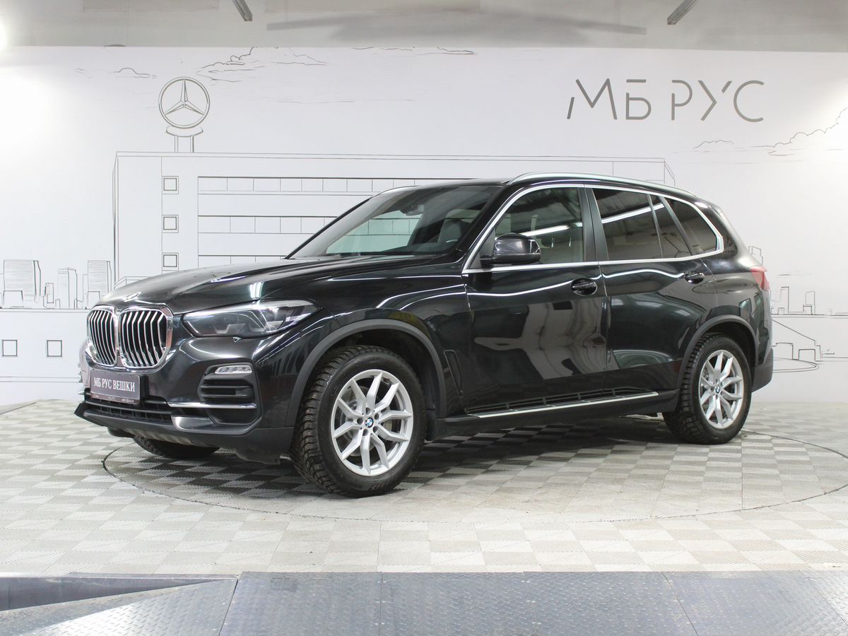 BMW X5 IV поколение (G05) 3.0d AT 4WD (249 л.с.) Adventure Чёрный 2019 с пробегом 72 895 км