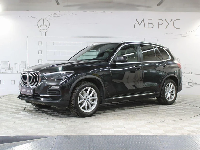BMW X5 IV поколение (G05) 3.0d AT 4WD (249 л.с.) Adventure Чёрный 2019 с пробегом 72 895 км