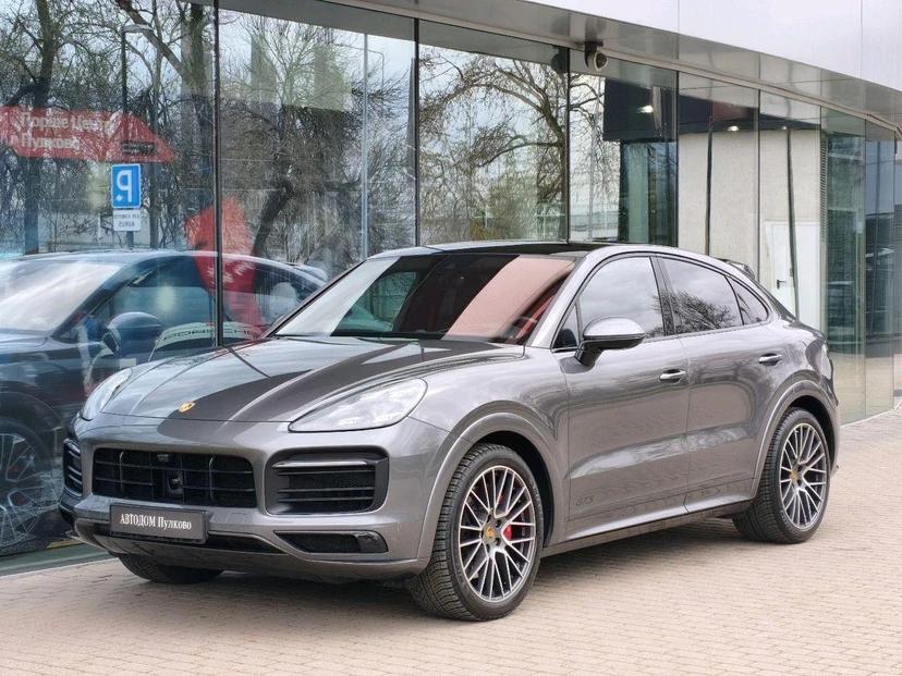 Автомобиль Porsche Cayenne III поколение GTS 4.0 AT 4WD (460 л.с.) GTS Coupe Серый 2020 с пробегом 27 488 км