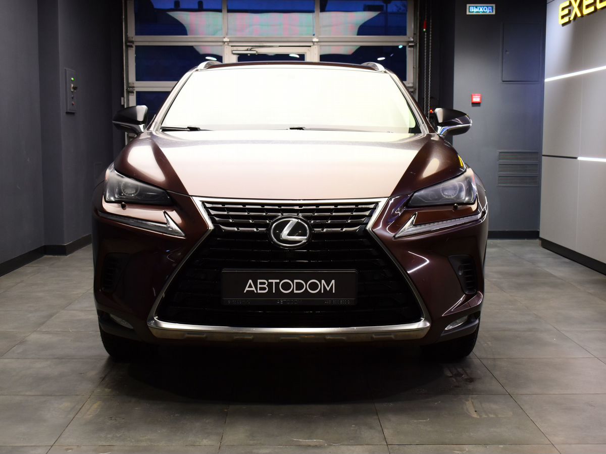 Автомобиль Lexus NX I [рестайлинг] 2.0 CVT 4WD (150 л.с.) Black Vision Коричневый 2019 с пробегом 83 698 км