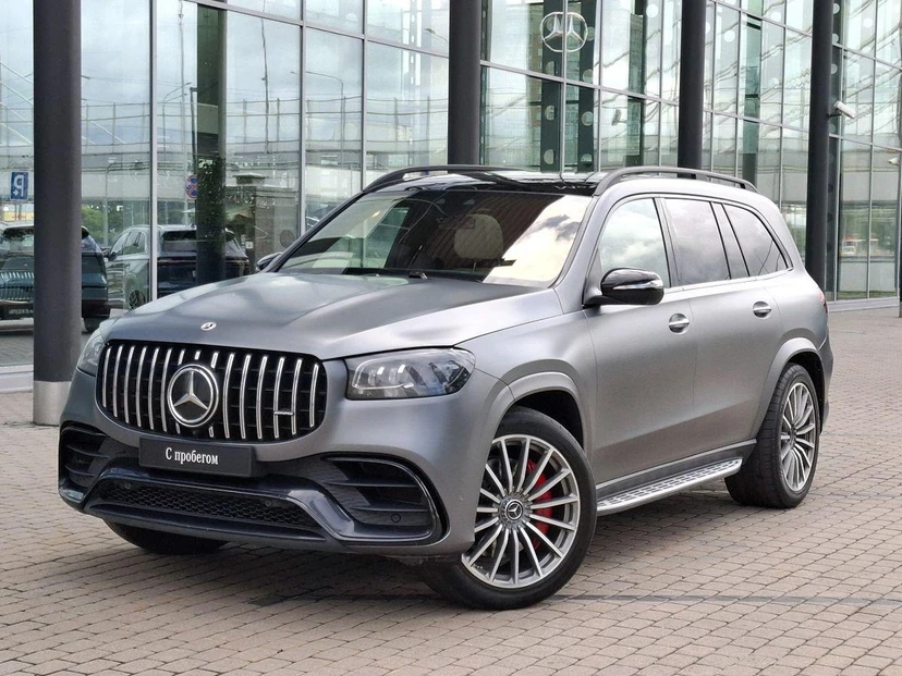 Mercedes-Benz GLS AMG II поколение (X167) 63 AMG 4.0 AT 4Matic (612 л.с.) AMG Серый 2021 с пробегом 135 000 км