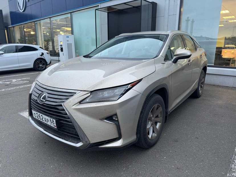 Автомобиль Lexus RX IV поколение 2.0 AT 4WD (238 л.с.) Luxury Бежевый 2017 с пробегом 76 130 км