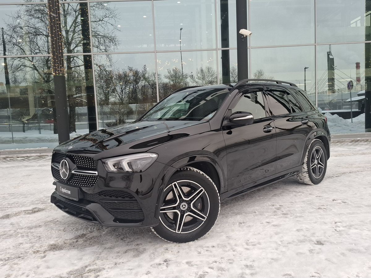 Автомобиль Mercedes-Benz GLE II поколение (V167) 350 2.9d AT 4Matic (272 л.с.) Base Чёрный 2020 с пробегом 130 890 км