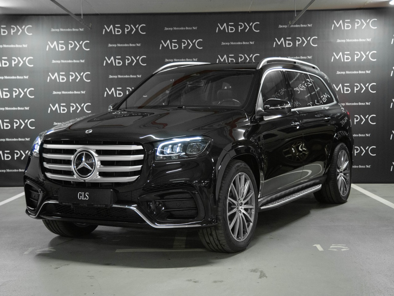 Mercedes-Benz GLS II (X167) [рестайлинг] 450 3.0 AT 4Matic (381 л.с.) Base Чёрный 2025 