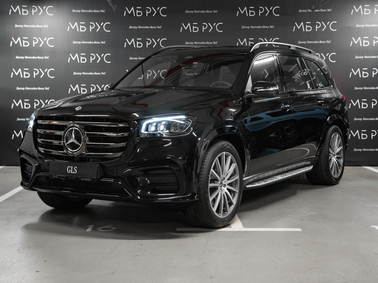 Mercedes-Benz GLS II (X167) [рестайлинг] 450 3.0 AT 4Matic (381 л.с.) Base Чёрный 2026 