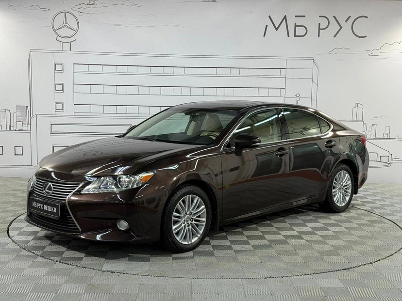 Автомобиль Lexus ES VI поколение 2.5 AT (184 л.с.) Premium Коричневый 2013 с пробегом 177 280 км