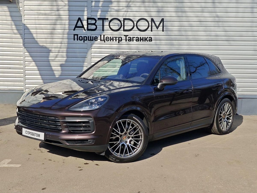 Автомобиль Porsche Cayenne III поколение 3.0 AT 4WD (340 л.с.) Base Коричневый 2019 с пробегом 92 655 км