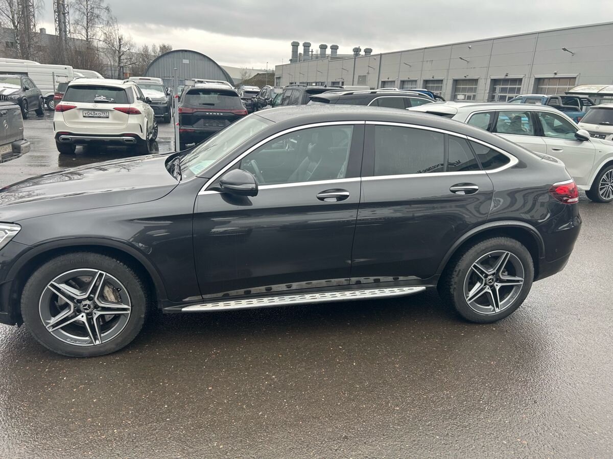 Автомобиль Mercedes-Benz GLC coupe I (C253) [рестайлинг] 300 2.0 AT 4Matic (249 л.с.) Sport Чёрный 2019 с пробегом 62 000 км