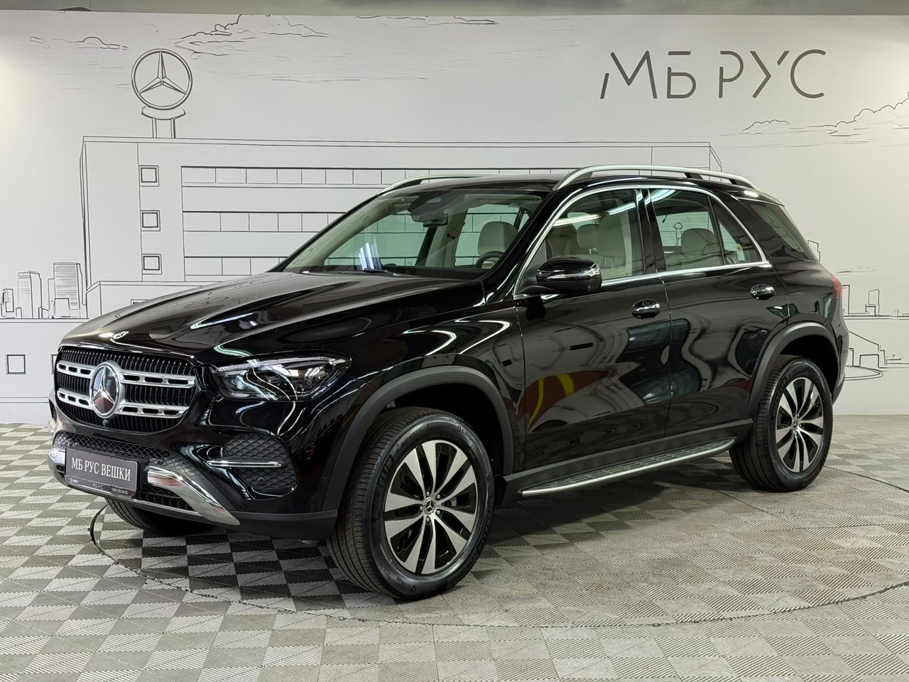 Mercedes-Benz GLE II (V167) [рестайлинг] 2.0 AT 4Matic (258 л.с.) Base Чёрный 2026 