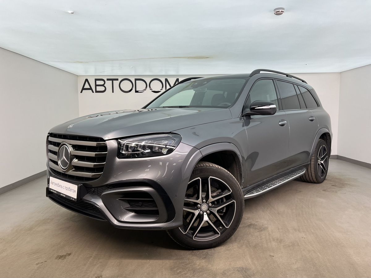 Автомобиль Mercedes-Benz GLS II (X167) [рестайлинг] 450 3.0d AT 4Matic (367 л.с.) Base Серый 2023 с пробегом 66 084 км
