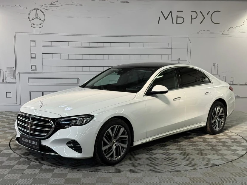 Mercedes-Benz E-Класс VI поколение (W214/S214) 2.0d AT 4Matic (197 л.с.) Base Белый 2024