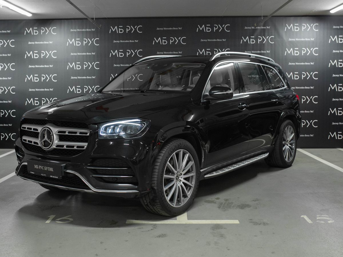 Mercedes-Benz GLS II поколение (X167) 400 2.9d AT 4Matic (330 л.с.) Luxury Чёрный 2021 с пробегом 50 705 км